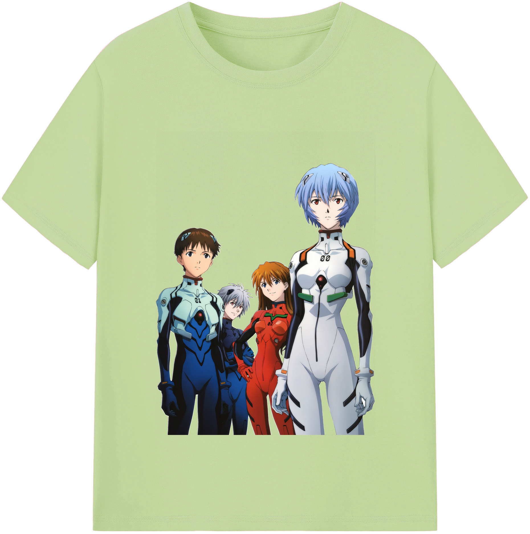 （画像用） EVA 新世紀エヴァンゲリオン 綿100％半袖Tシャツ（フロントプリント）